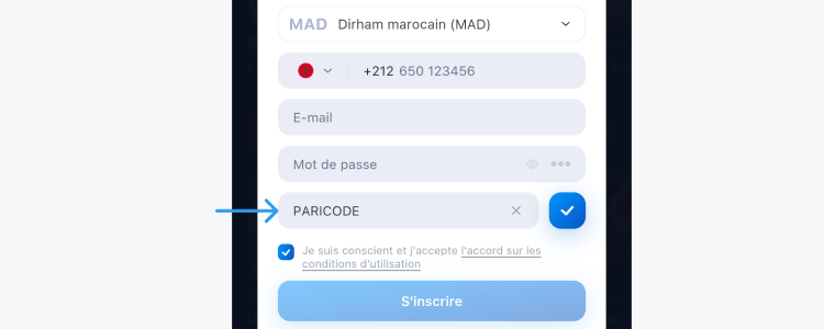 Maroc Adresses 1win Inscription Code promo